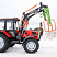 Погрузчик фронтальный FRONTLIFT-1600, с системой параллельного ведения, к тракторам БЕЛАРУС