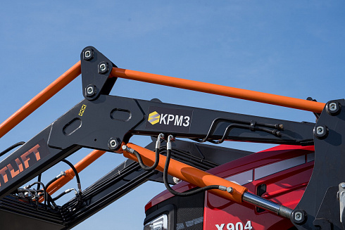 Погрузчик фронтальный FRONTLIFT М-1600.ЕВРО, с системой параллельного ведения, к тракторам ЛМЗ, YTO, LOVOL, DEUTZ-FAHR