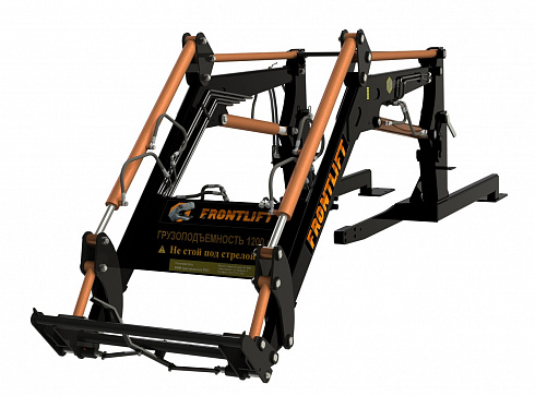 Погрузчик фронтальный FRONTLIFT М-1200, с системой параллельного ведения, к тракторам БЕЛАРУС