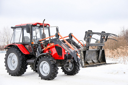 Погрузчик фронтальный FRONTLIFT М-1200.ЕВРО, с системой параллельного ведения, к тракторам БЕЛАРУС