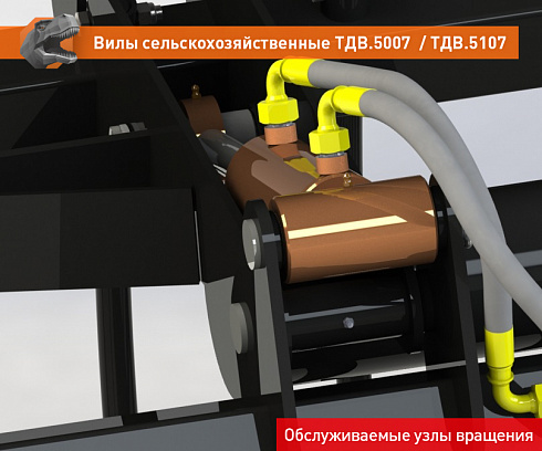 Вилы сельскохозяйственные ТДВ-5007ЕВРО
