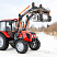 Погрузчик фронтальный FRONTLIFT М-1600, с системой параллельного ведения, к тракторам БЕЛАРУС
