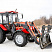 Погрузчик фронтальный FRONTLIFT-1200, с системой параллельного ведения, к тракторам БЕЛАРУС